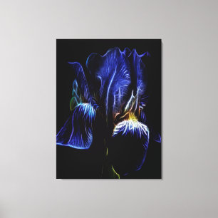Purple Iris Canvas Print