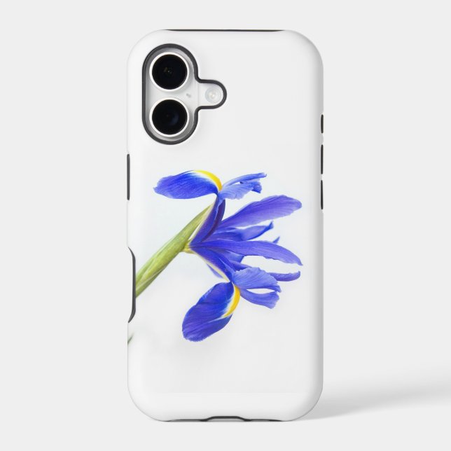 Purple Iris Flower (Back)