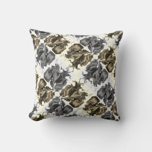 Purple Iris Flower Swirls / Filters / Tilt / Cushion
