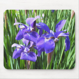 Purple Iris Mouse Pad