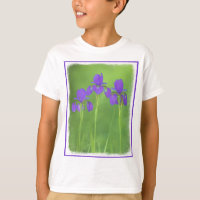 Purple Iris Painting - Original Flower Art