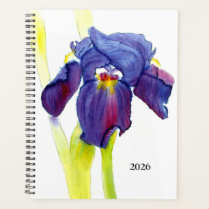 Purple Iris Planner