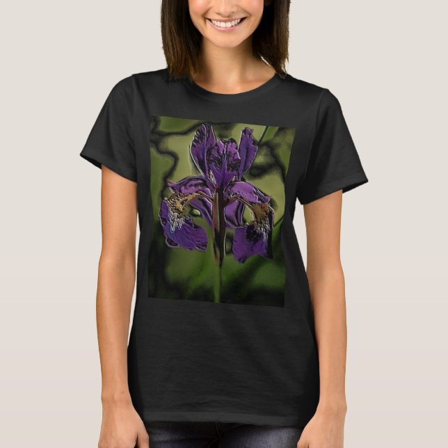 Purple Iris T-Shirt (Front)