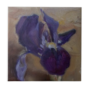 Purple Iris Tile