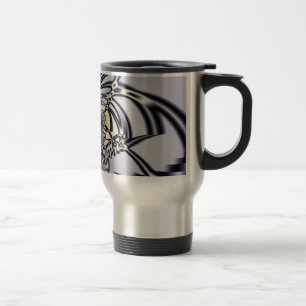 Purple Iris Travel Mug