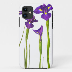 Purple Irises - Iris Flower Customised Template iPhone 11 Case