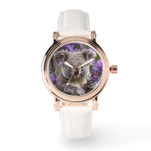 Purple Jacaranda Koala Bear, Watch