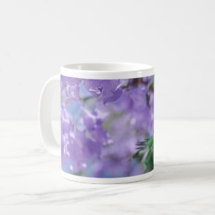Purple Jacaranda Tree Flowers Coffee Mug