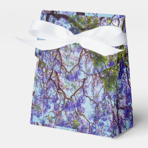 Purple Jacaranda Tree Oil Paint, Gift Favour Box