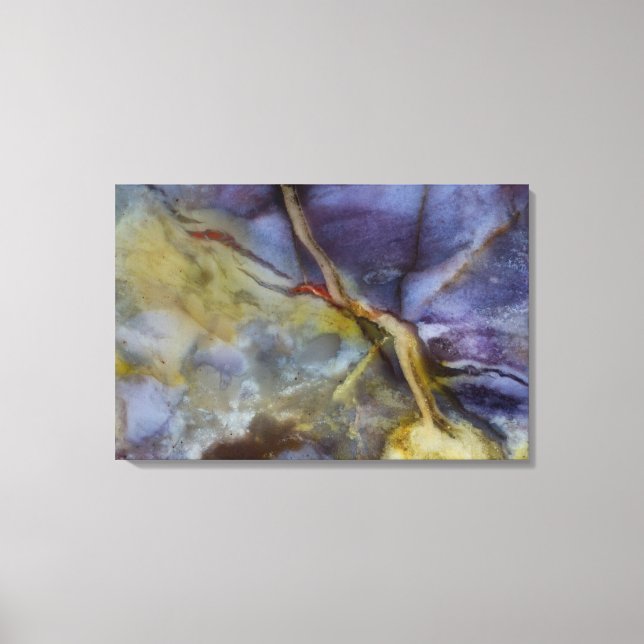 Purple Jasper Canvas Print (Front)