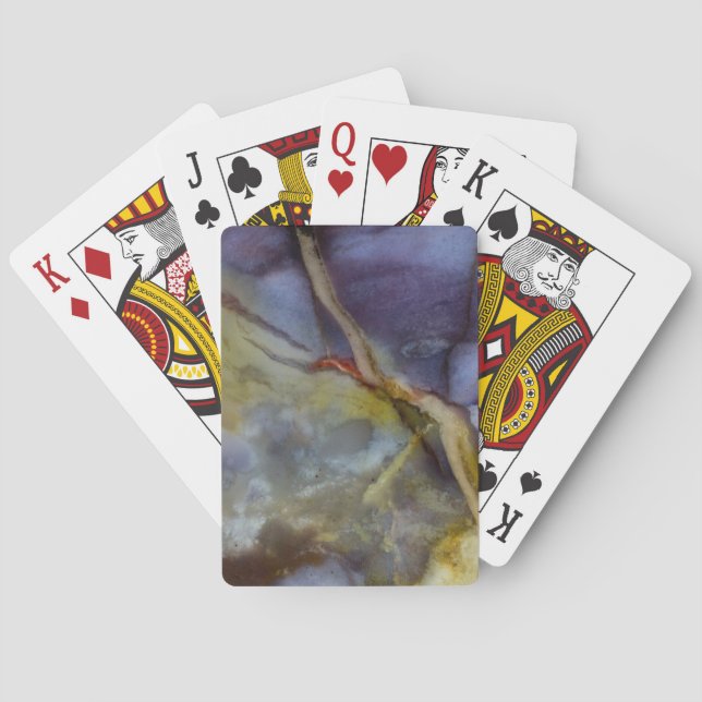 Purple Jasper Playing Cards (Back)