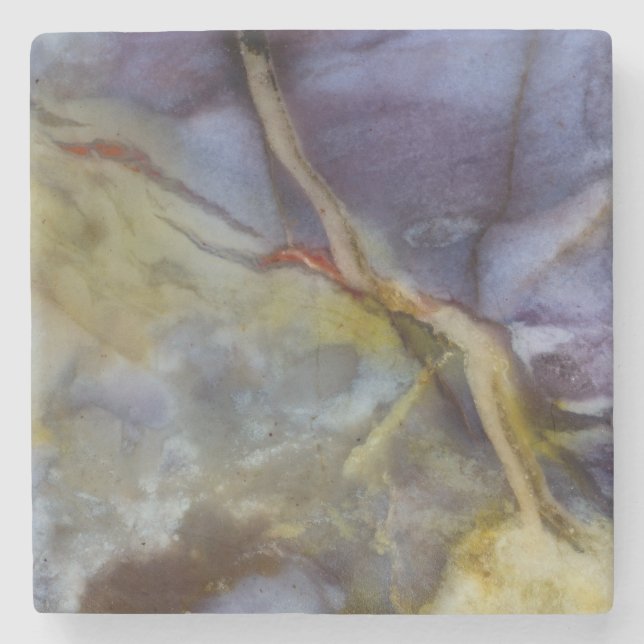 Purple Jasper Stone Coaster (Front)