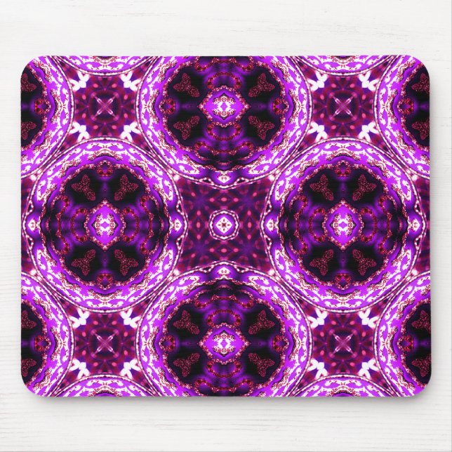 Purple Jewel_ Mouse Mat (Front)