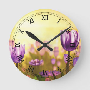 Purple Jubilee Clock