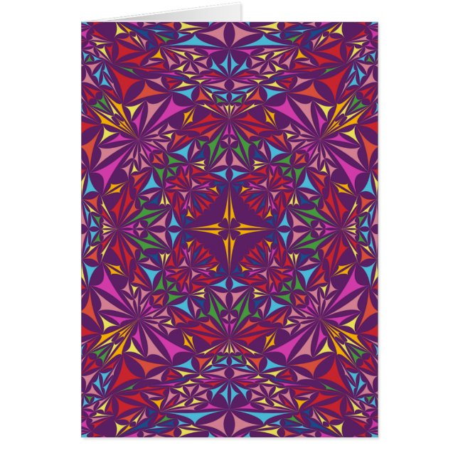 Purple Kaleidoscope Ornate Pattern (Front)