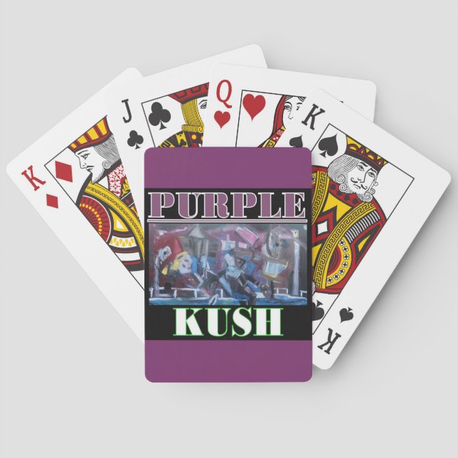 PURPLE KUSH PLAYING CARDS (Back)