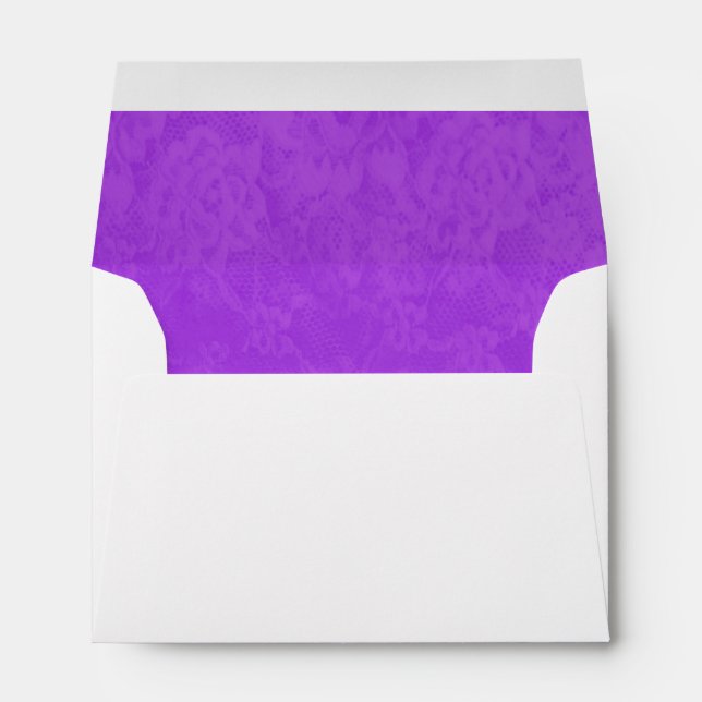 Purple Lace Envelopes (Back (Bottom))