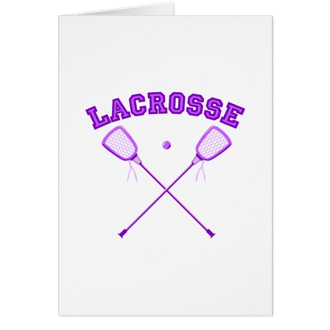 Purple Lacrosse Logo (Front)