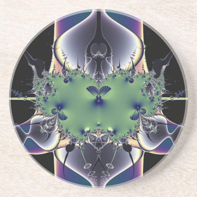 Purple Lamp Coaster (Front)