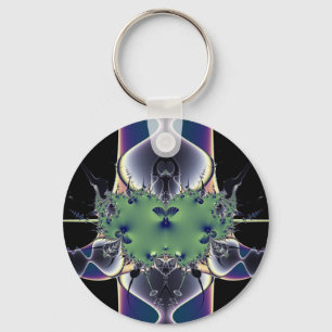 Purple Lamp Key Ring