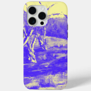 Purple Lands Yellow Skies iPhone 15 Pro Max Case