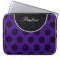 Purple Laptop Monogram Sleeves