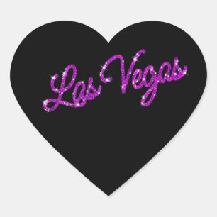 Purple Las Vegas Sparkles Sticker