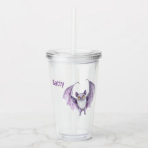 Purple Lavender Bat