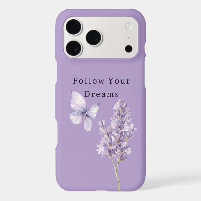 Purple Lavender Butterfly (Back)