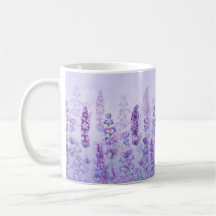 Purple Lavender Cute Aesthetic Watercolor