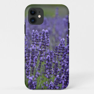 Purple lavender meadow iPhone 11 case