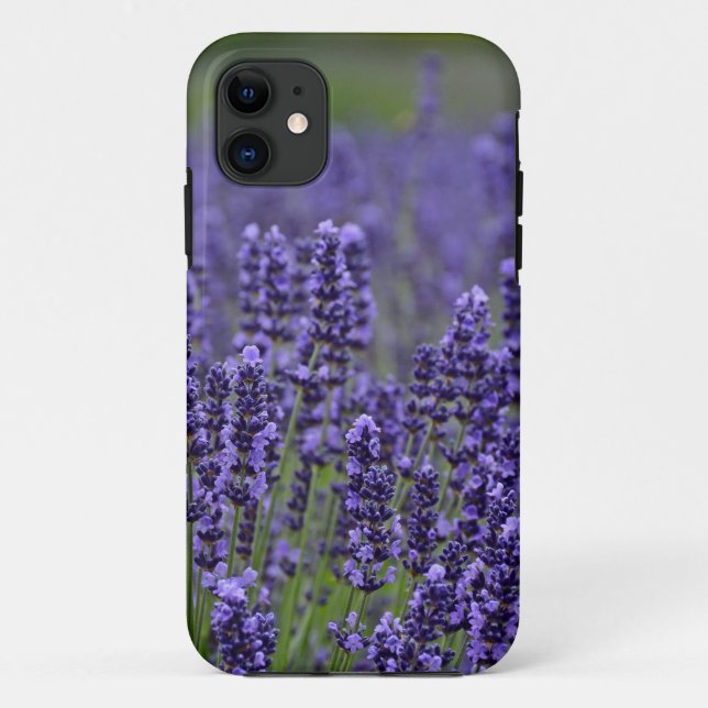 Purple lavender meadow Case-Mate iPhone case (Back)