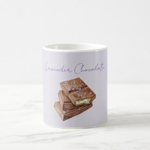 Purple Lavender Pistachio Green Chocolate Coffee Mug
