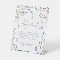 Purple Lavender Ring Hunt Bridal Shower Game