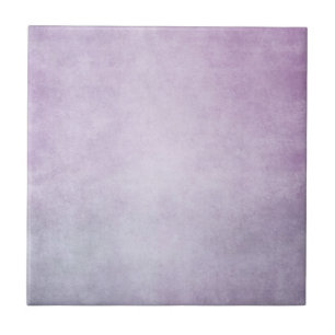 Purple Lavender Watercolor Personalised Background Tile
