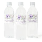 Purple Lavender White Floral Wedding Favours |