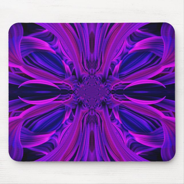 Purple Leaf Mousepad (Front)