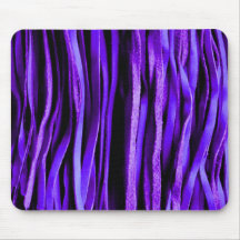Purple Leather Fringe Mouse Pad