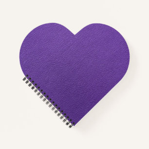 Purple leather  notebook