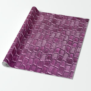 Purple leather texture wrapping paper
