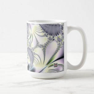 Purple Leaves Coffee Mug