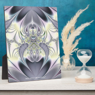 Purple Leaves Plaque