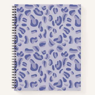 Purple Leopard Pattern Lavender Notebook