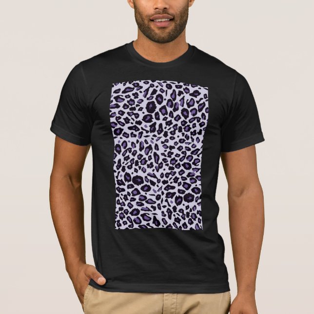 Purple leopard print T-Shirt (Front)