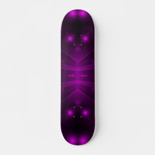 purple light stars skateboard