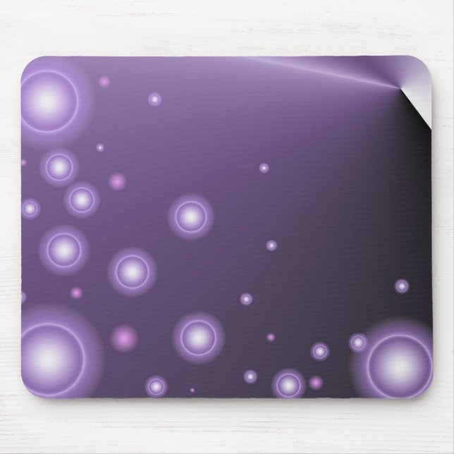 Purple Lights Mousepad (Front)