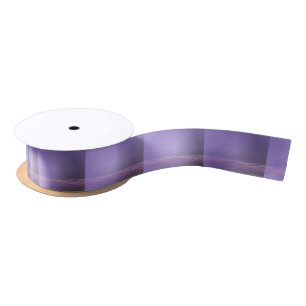 Purple Lights Satin Ribbon
