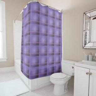 Purple Lights Shower Curtain