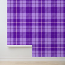 Purple, Lilac And Pink Tartan Plaid