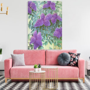 Purple Lilac by Cargill, 1937 Canvas Print